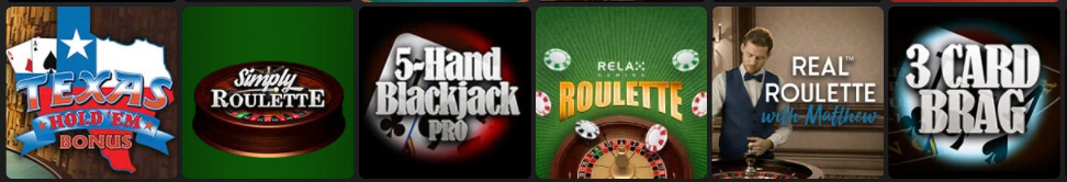Betsafe casino Online Bordspill