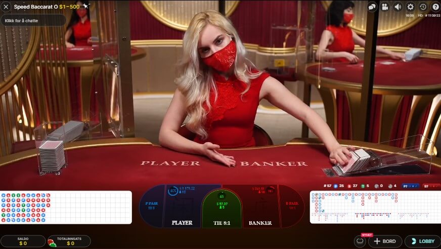 Live Baccarat Betway