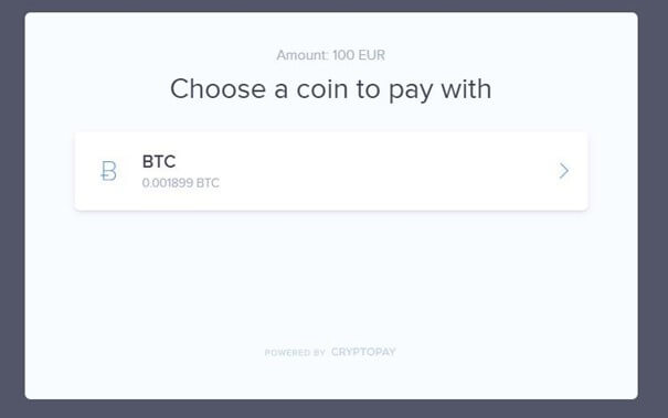 Bitcoin betalingsmetode
